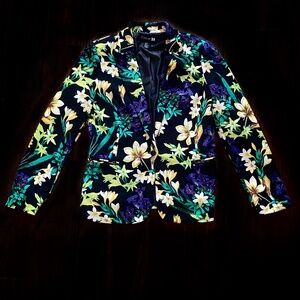 Forever 21 Vintage Flowered Blazer